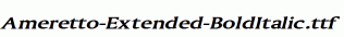 Ameretto-Extended-BoldItalic.ttf