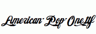 American-Pop-One.ttf