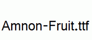 Amnon-Fruit.ttf