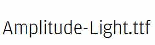 Amplitude-Light.ttf