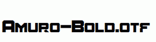 Amuro-Bold.otf