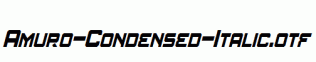 Amuro-Condensed-Italic.otf