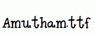 Amutham.ttf