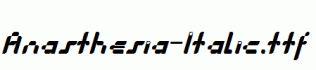 Anasthesia-Italic.ttf