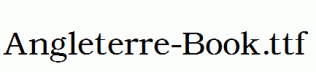 Angleterre-Book.ttf