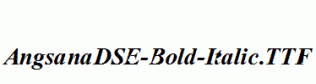 AngsanaDSE-Bold-Italic.ttf