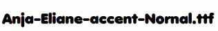 Anja-Eliane-accent-Nornal.ttf