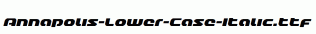 Annapolis-Lower-Case-Italic.ttf