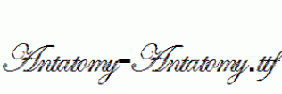 Antatomy-Antatomy.ttf