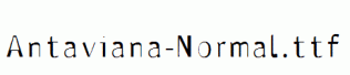 Antaviana-Normal.ttf