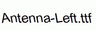 Antenna-Left.ttf