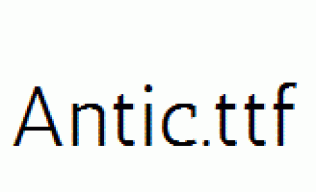 Antic.ttf