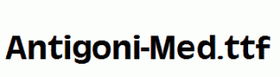 Antigoni-Med.ttf