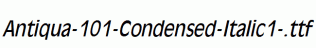 Antiqua-101-Condensed-Italic1-.ttf