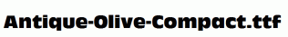 Antique-Olive-Compact.ttf