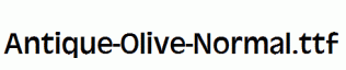 Antique-Olive-Normal.ttf