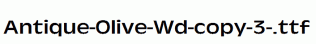 Antique-Olive-Wd-copy-3-.ttf