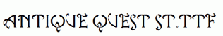 Antique-Quest-St.ttf
