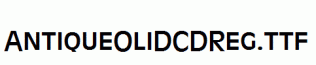 AntiqueOliDCDReg.ttf