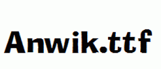 Anwik.ttf