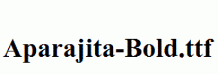 Aparajita-Bold.ttf