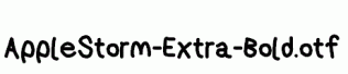 AppleStorm-Extra-Bold.otf