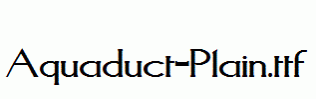 Aquaduct-Plain.ttf