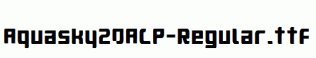 Aquasky20ALP-Regular.ttf