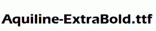 Aquiline-ExtraBold.ttf