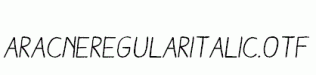 AracneRegularItalic.otf