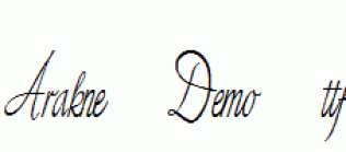 Arakne-Demo.ttf