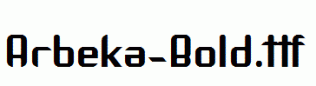Arbeka-Bold.ttf