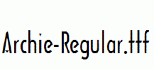 Archie-Regular.ttf