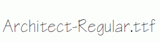Architect-Regular.ttf