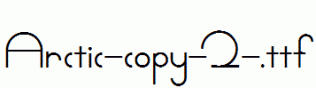Arctic-copy-2-.ttf