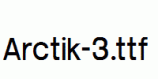 Arctik-3.ttf