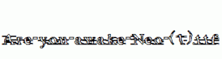 Are-you-awake-Neo-(1).ttf