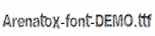 Arenatox-font-DEMO.ttf