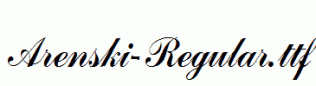 Arenski-Regular.ttf