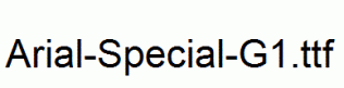 Arial-Special-G1.ttf