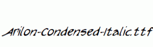 Arilon-Condensed-Italic.ttf