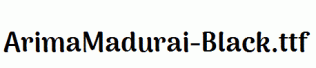 ArimaMadurai-Black.ttf