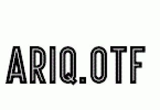 Ariq.otf