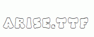 Arise.ttf