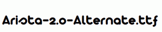 Arista-2.0-Alternate.ttf