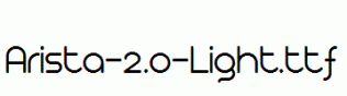 Arista-2.0-Light.ttf