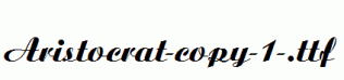 Aristocrat-copy-1-.ttf
