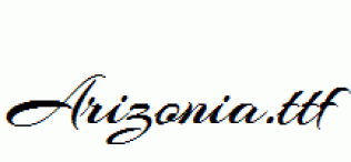 Arizonia.ttf