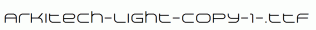 Arkitech-Light-copy-1-.ttf