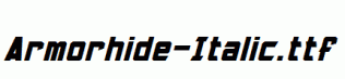 Armorhide-Italic.ttf